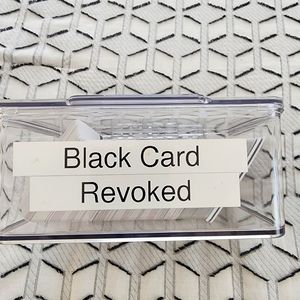 EUC Sets of Black Card Revoked